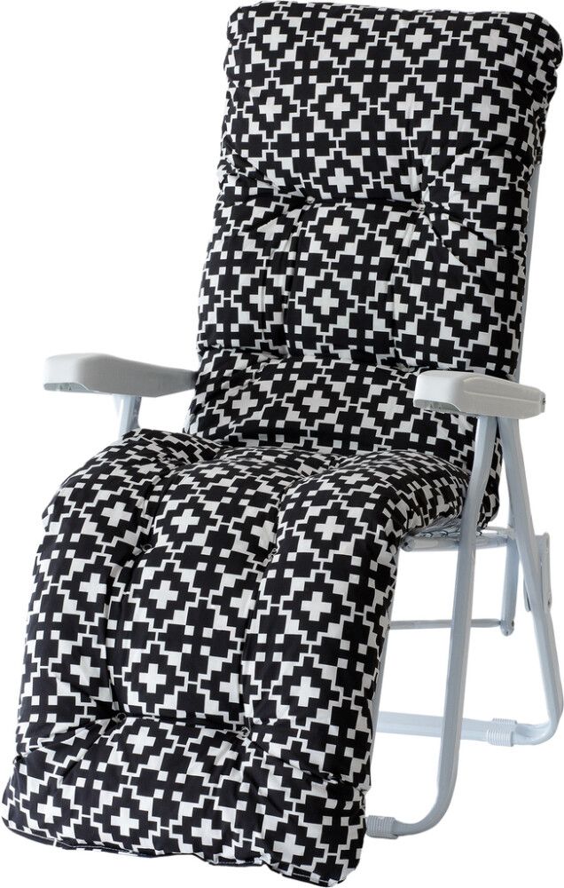 Pehmuste Varax Baden Baden tuoli mustavalkoinen