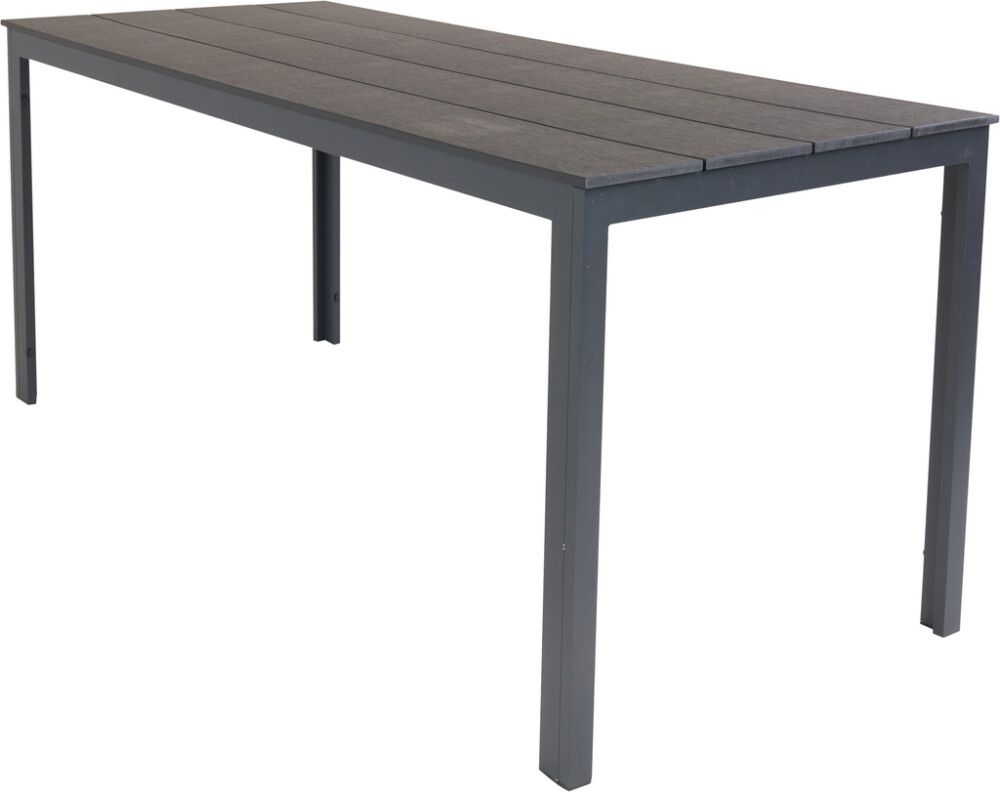 Pöytä Sunfun Anne 205 x 90 cm musta