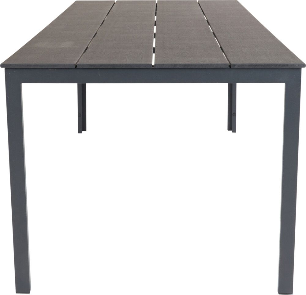 Pöytä Sunfun Anne 205 x 90 cm musta