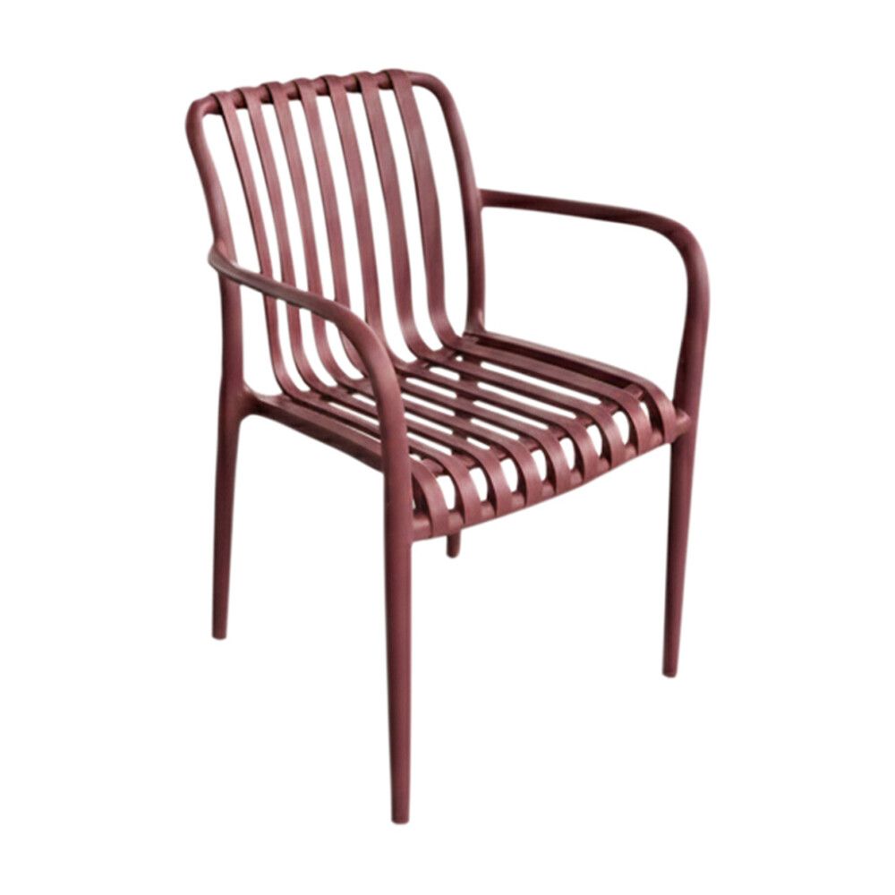 Tuoli Sunfun Lea tiilenpunainen