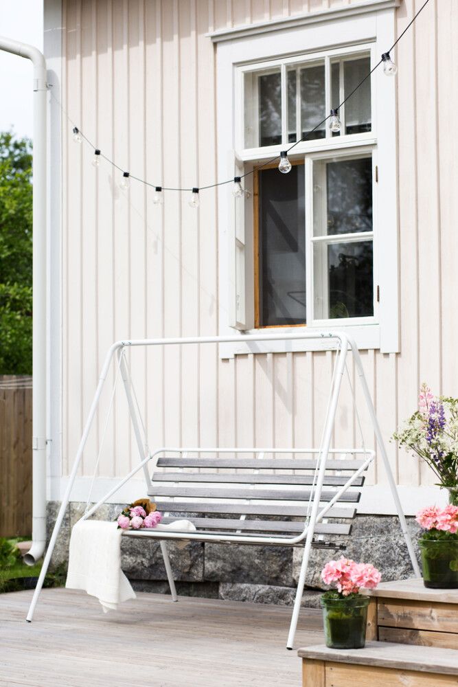 Puutarhakeinu Varax Suvisaari harmaa