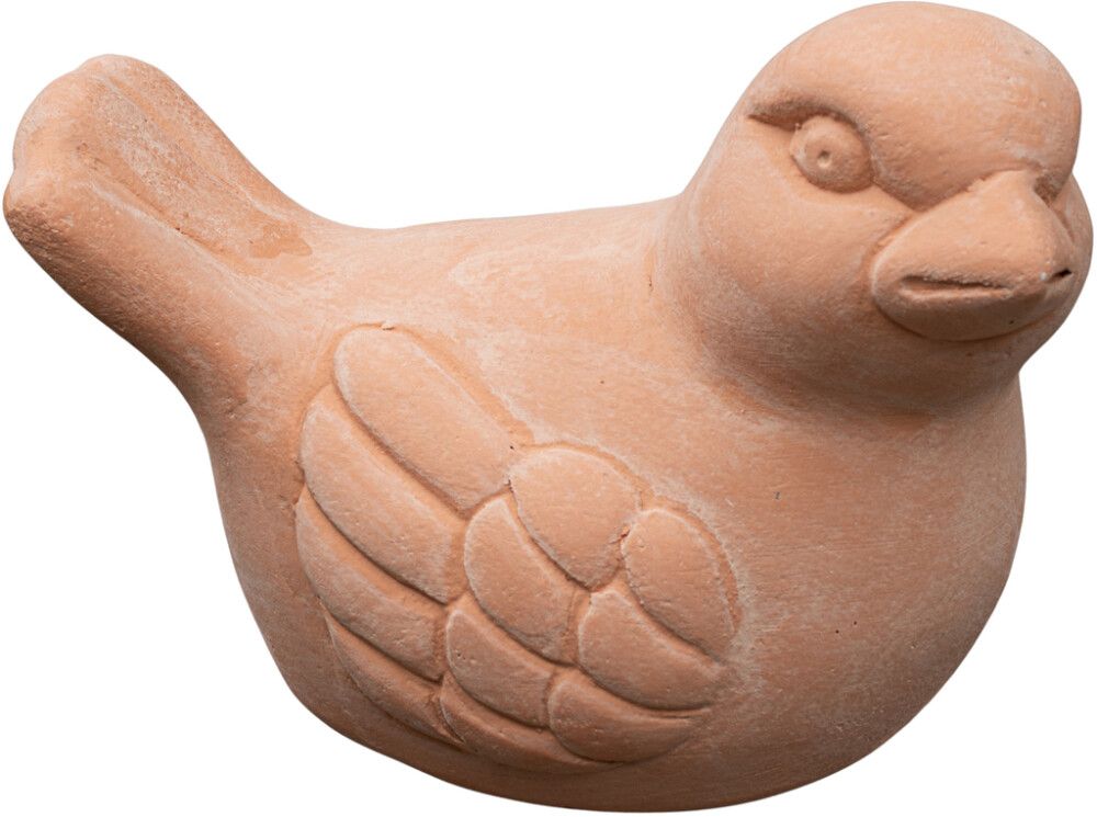 Puutarhapatsas lintu terracotta 15 cm