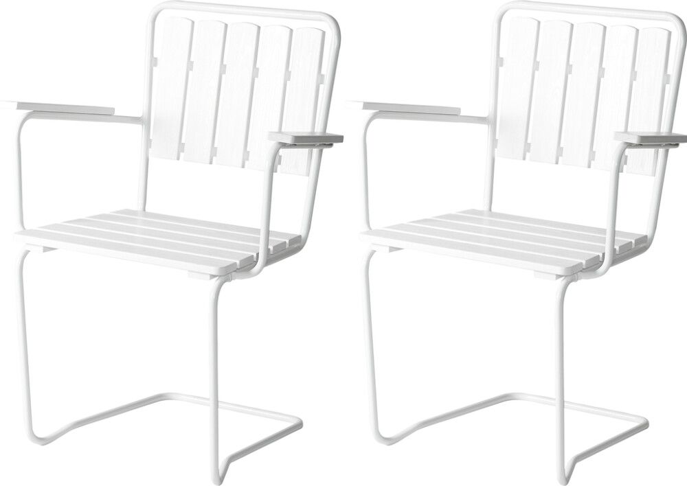 Tuolisetti Varax Suvisaari valkoinen 2 kpl