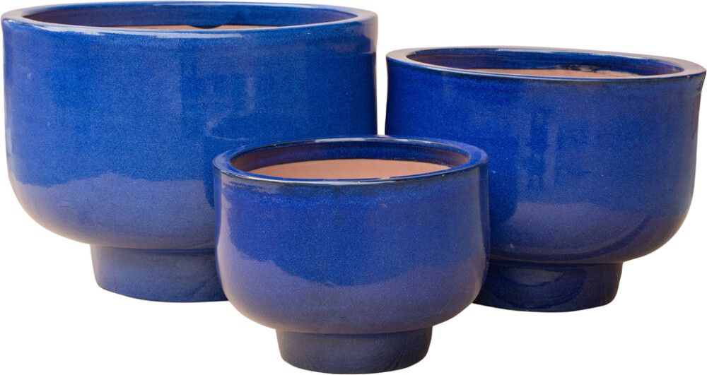 Ulkoruukku Mila tummansininen 50 cm