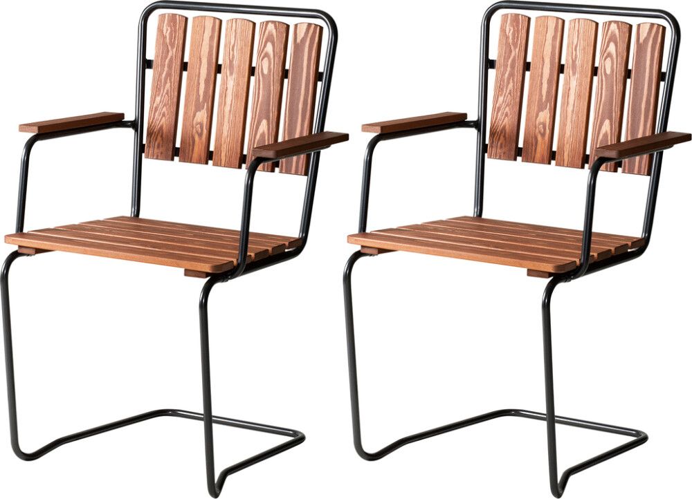 Tuolisetti Varax Suvisaari ruskea 2 kpl