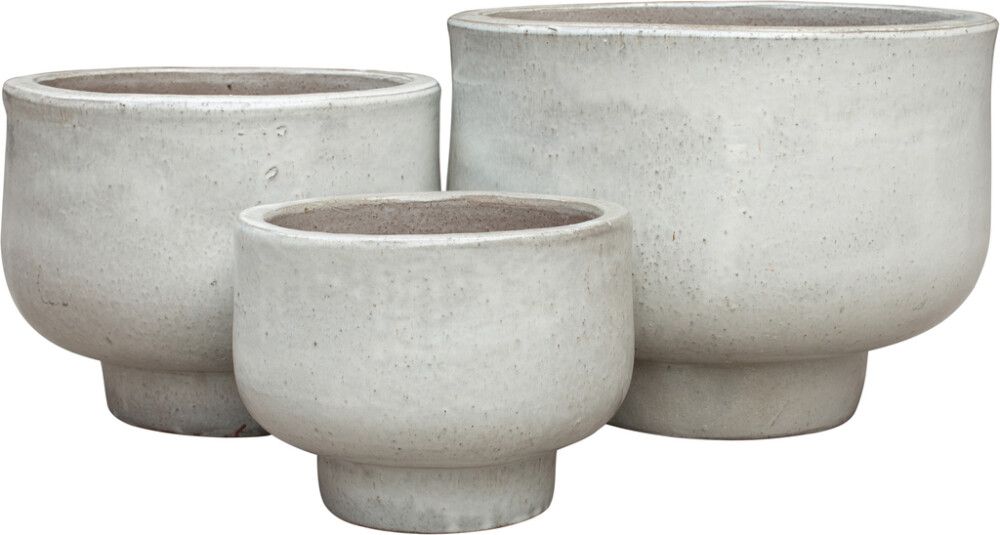 Ulkoruukku Mila harmaa 40 cm