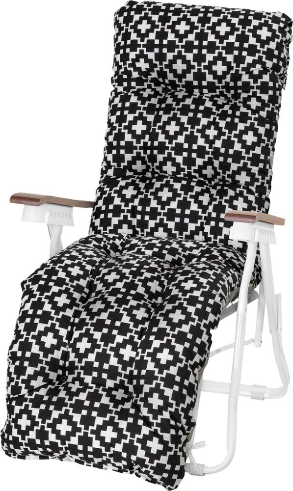 Tuoli Baden Baden mustavalkoinen