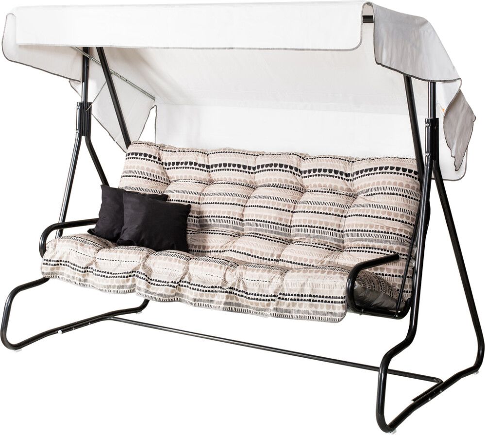 Puutarhakeinu Varax De Grande beigeharmaa