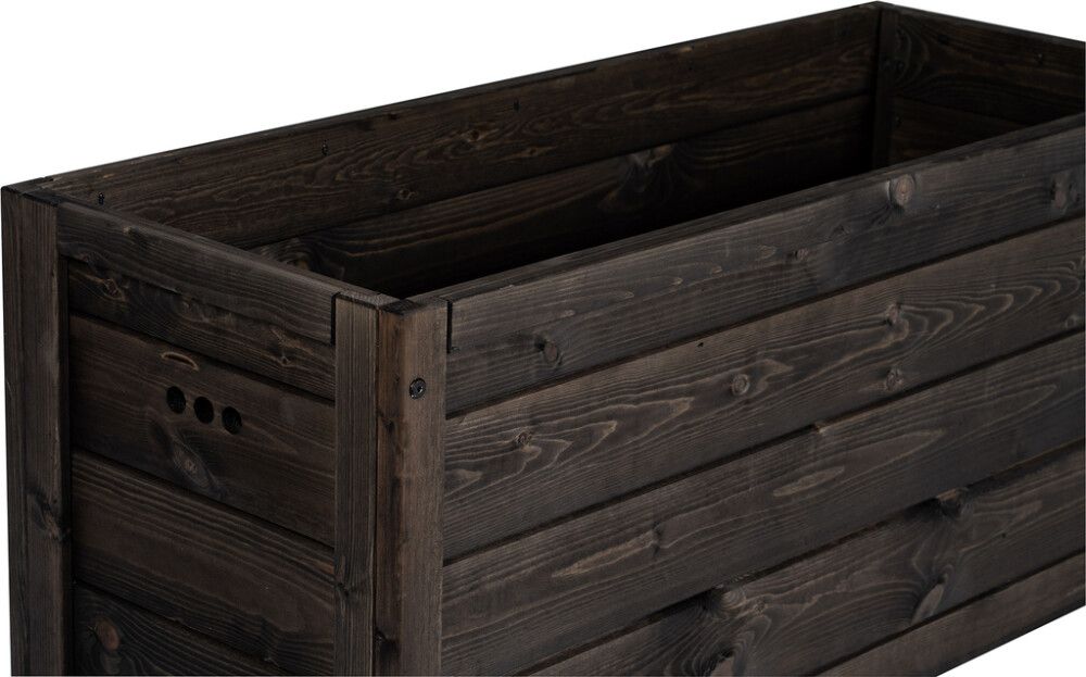 Säilytyslaatikko 117 x 46 x 58 cm musta