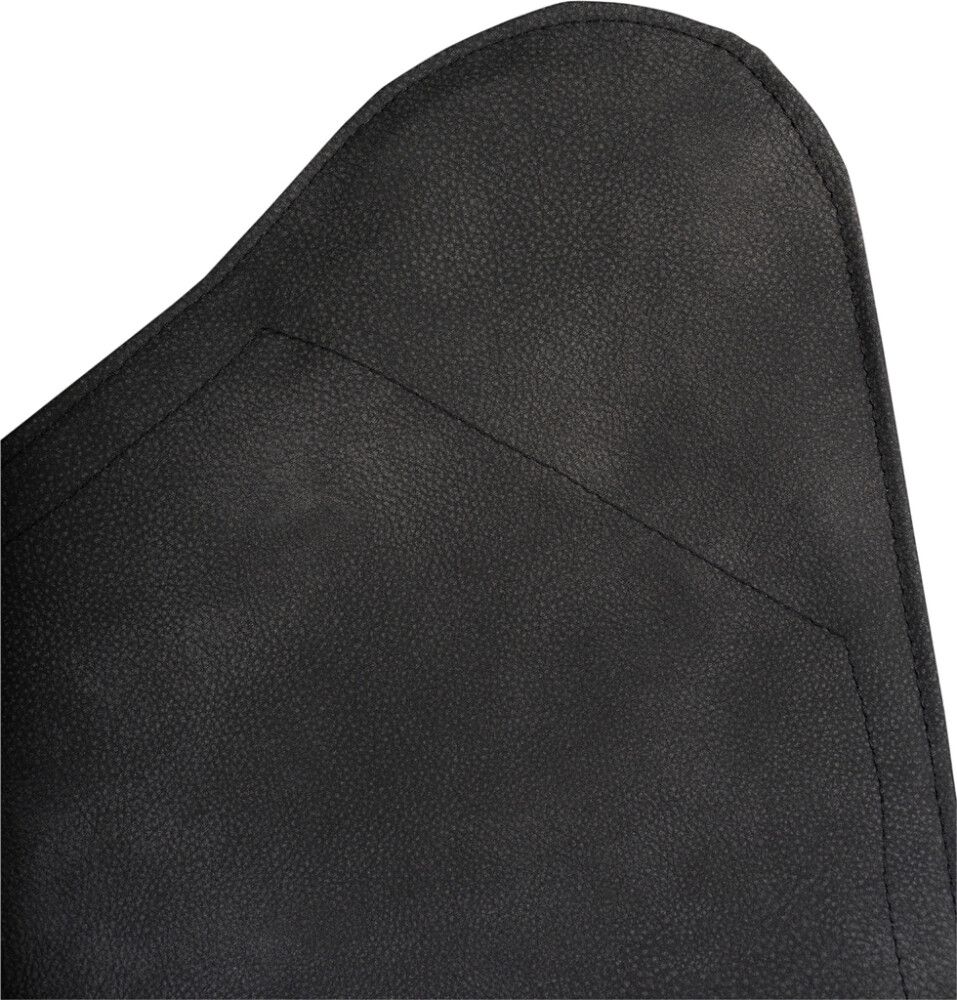 Päällinen Varax lepakkotuoliin musta keinonahka