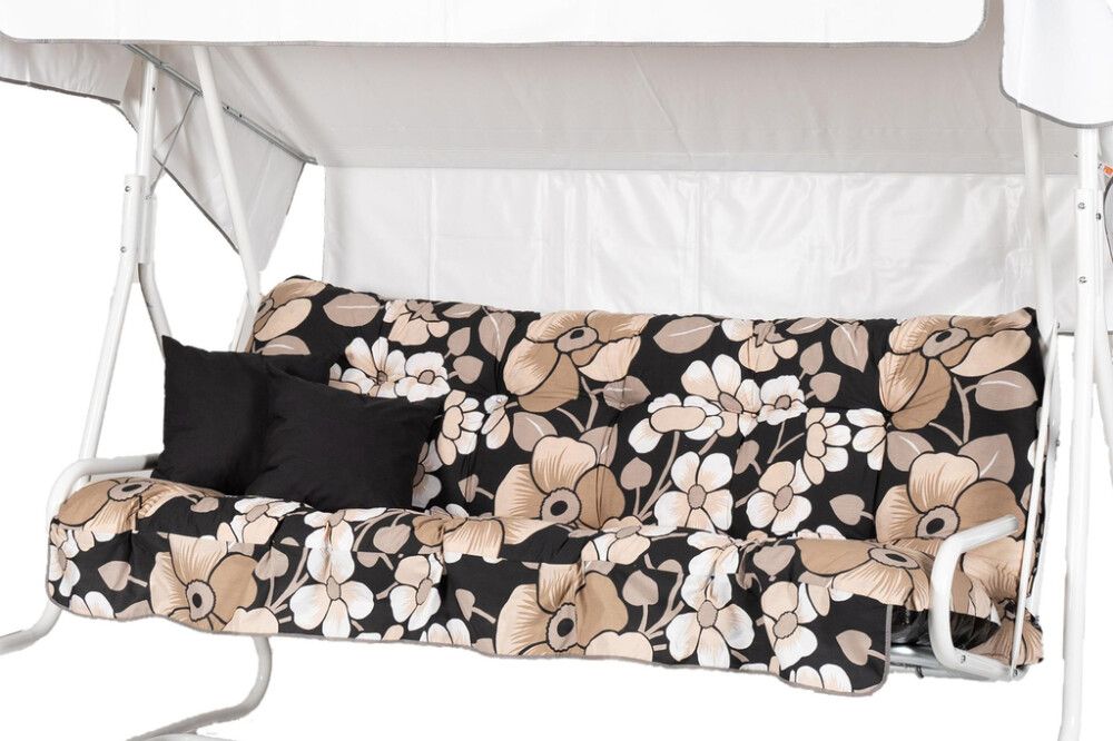 Pehmuste Varax DeLuxe/Monica/Suvi keinu kukkkuvio beigeharmaa