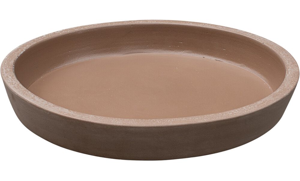 Aluslautanen 45 x 6 cm ruskea terracotta