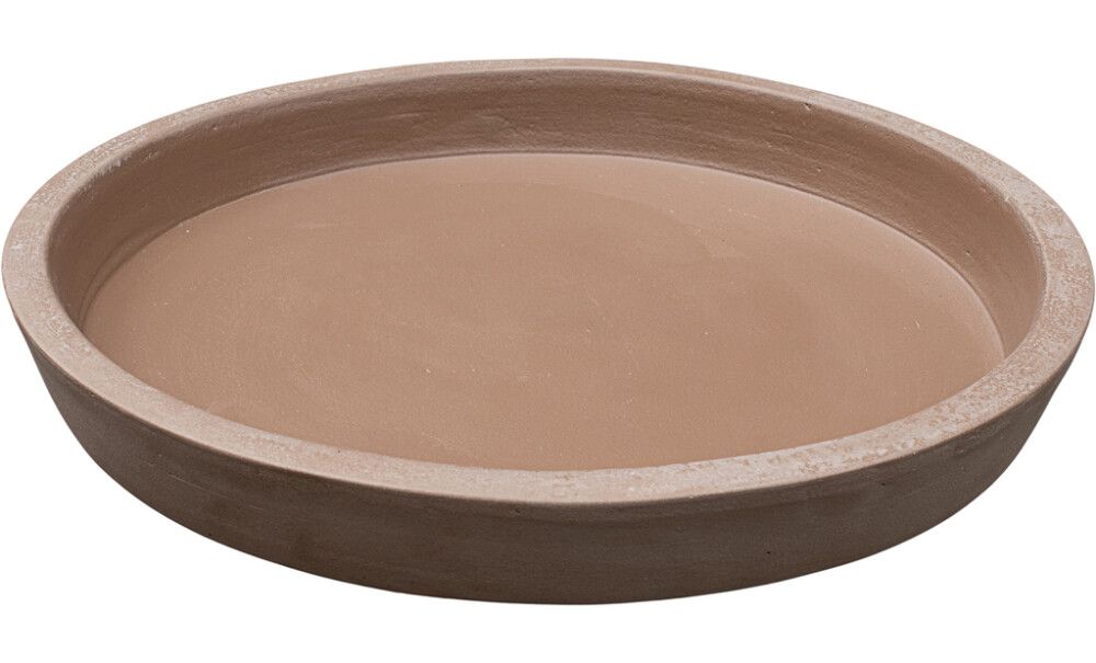 Aluslautanen 35 x 5 cm ruskea terracotta