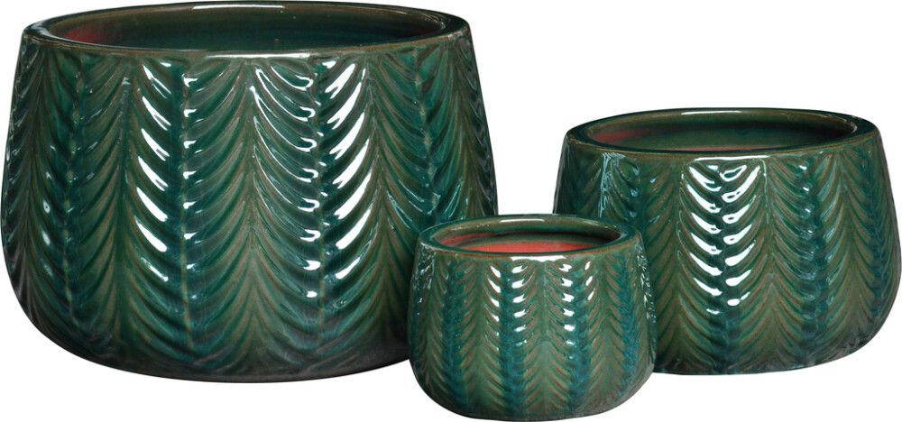 Ulkoruukku Stella vihreä M 18 x 29 cm