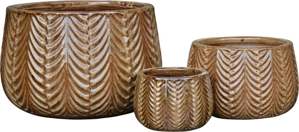 Ulkoruukku Stella Cappucino M 18 x 29 cm