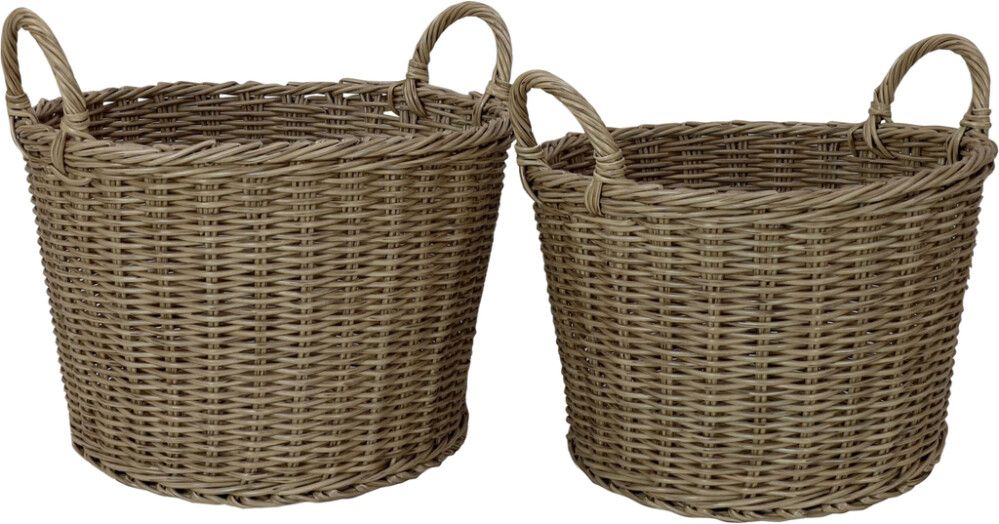 Ulkoruukku kahvoilla nature 47 cm