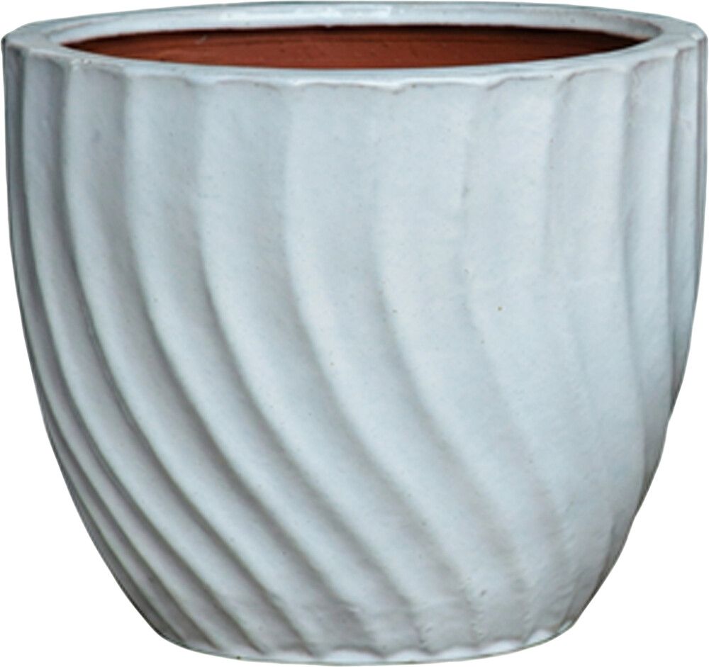 Ulkoruukku Ronja valkoinen L 30 x 35 cm