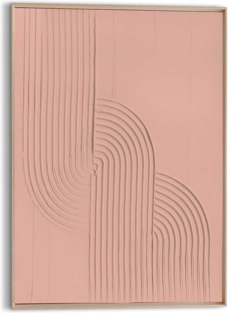 Sisustustaulu Reinders Craft Art Wood Knot nude/terra 50 x 70 cm