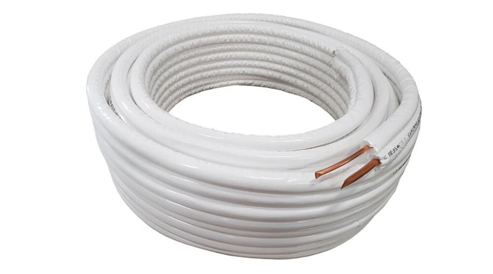 Kupariputki Kataikko JL Eristetty 1/4 + 3/8 x 0,8 mm 1m (per metri)