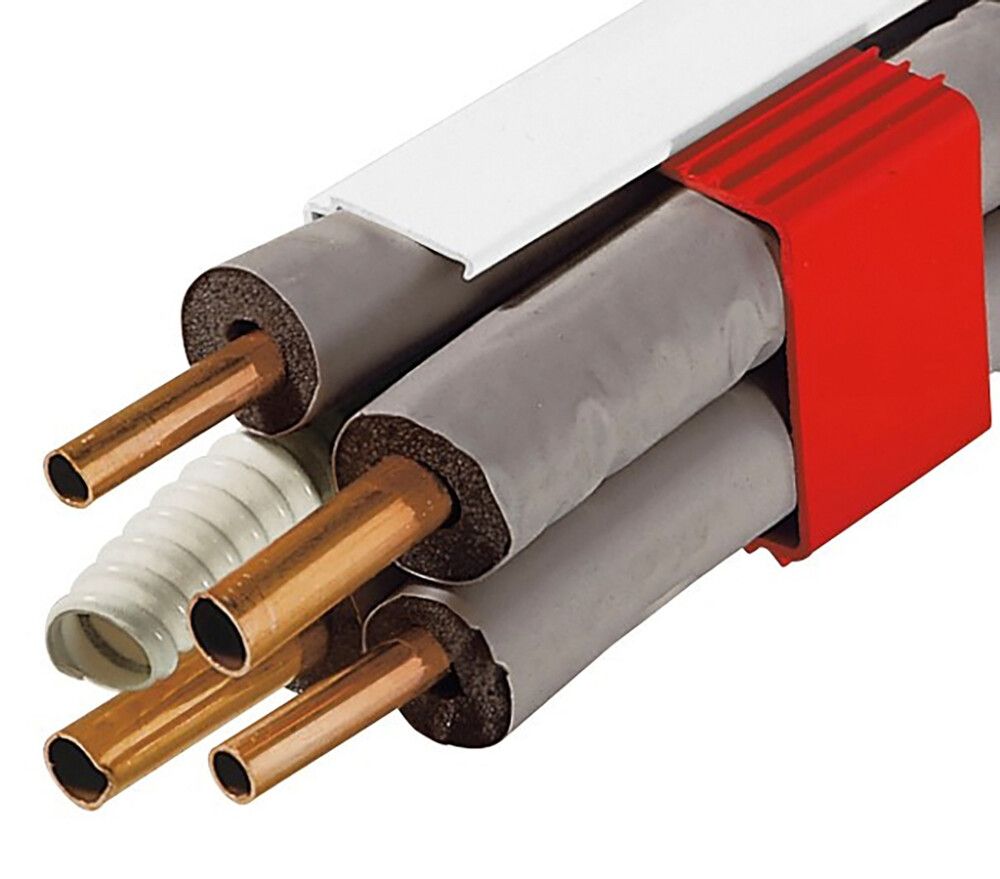 Asennuskanavan kiinnike Nord Aslak ST80 Valkoinen