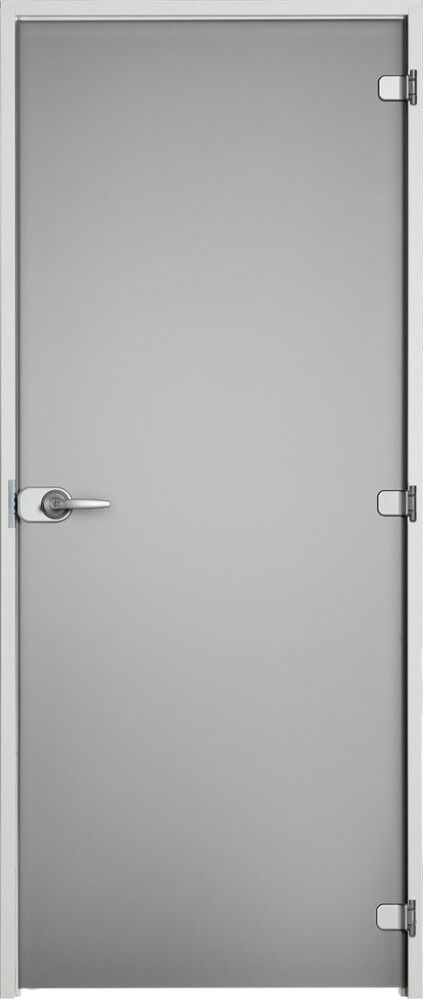 Lasiväliovi Vihtan Kaste Satiini Harmaa