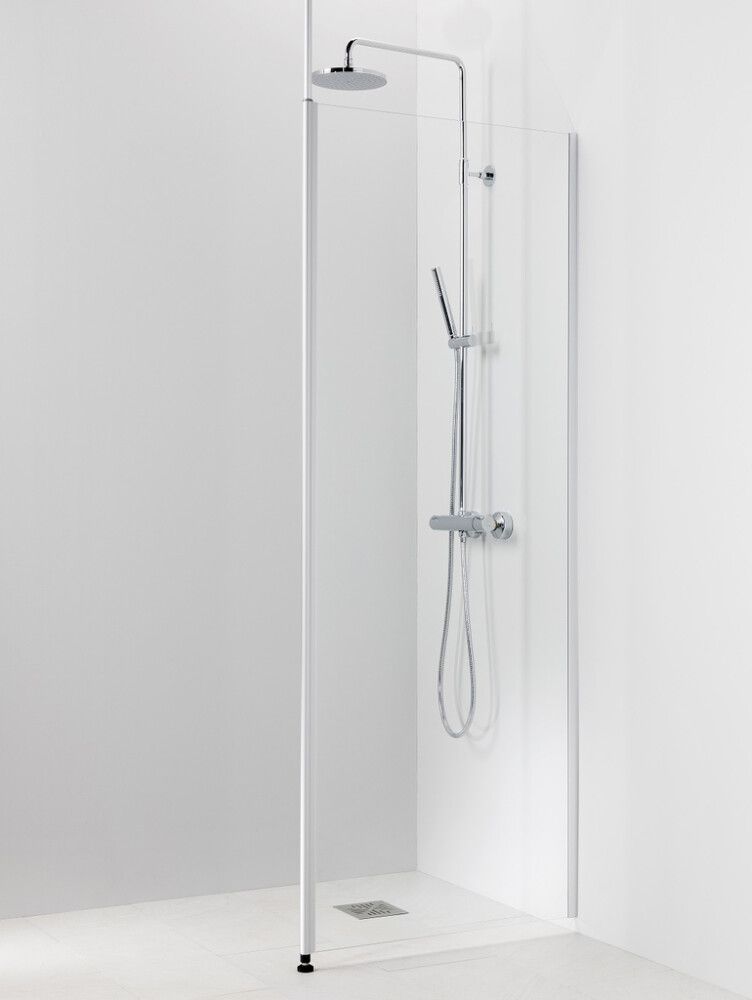 Kiinteä suihkuseinä Vihtan Pisara 1 Kirkas