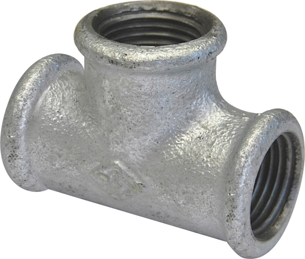 T-liitin nro 130 Sinkitty 1/2"