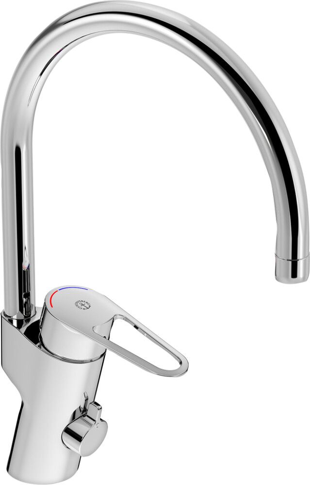 Keittiöhana Gustavsberg New Nautic astianpesukoneen venttiilillä