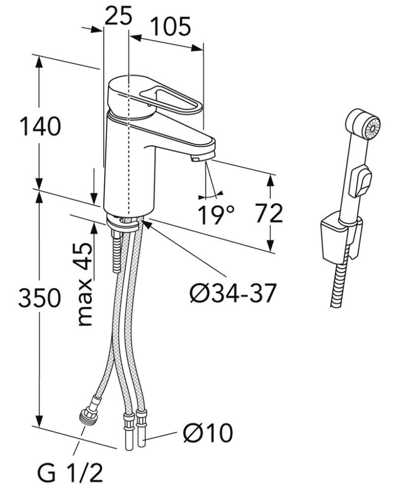 Pesuallashana Gustavsberg New Nautic Bideellä