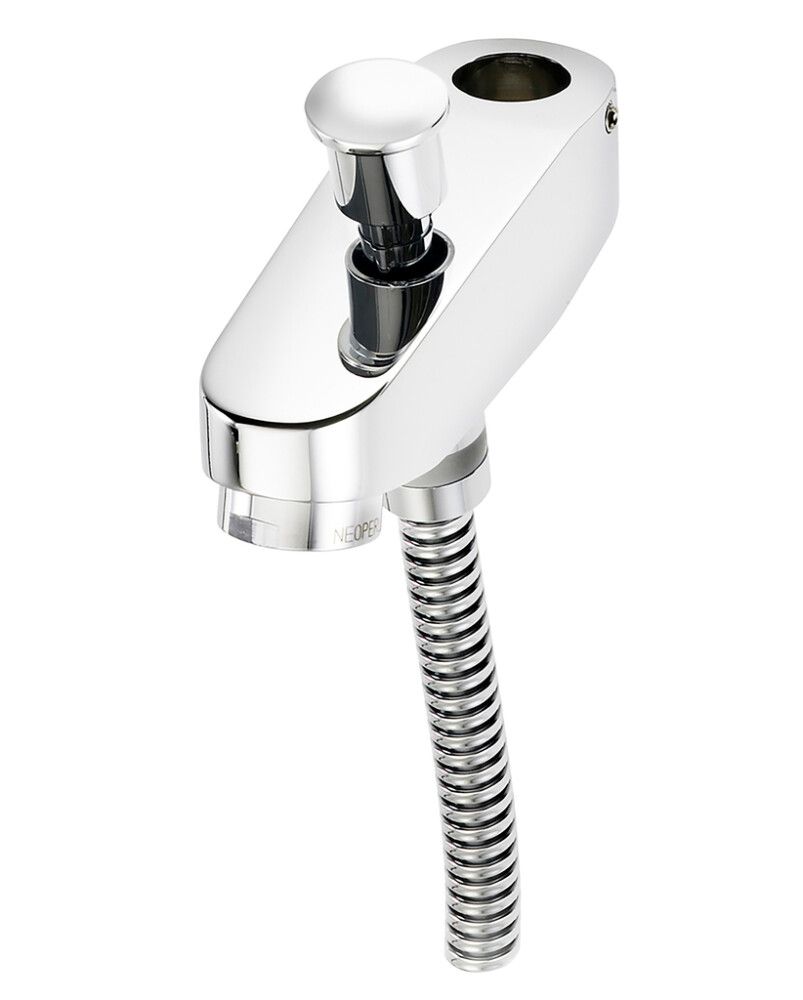 Kylpyammeen juoksuputki Gustavsberg kromi