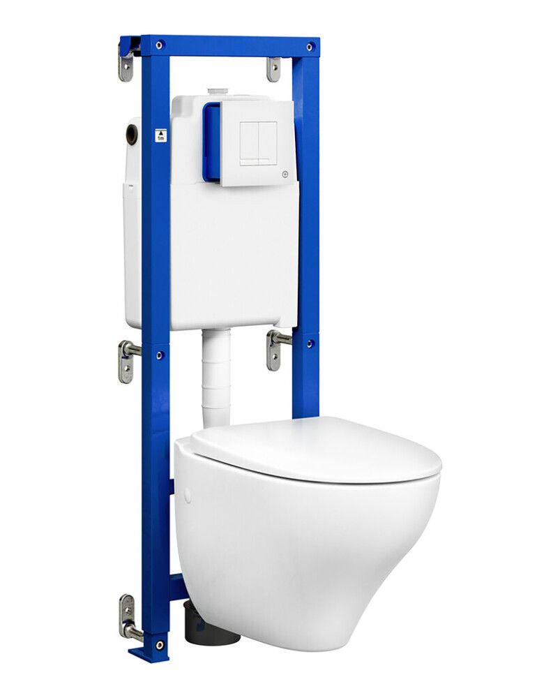 Seinä-WC Gustavsberg Triomont XS Vario All-in-One