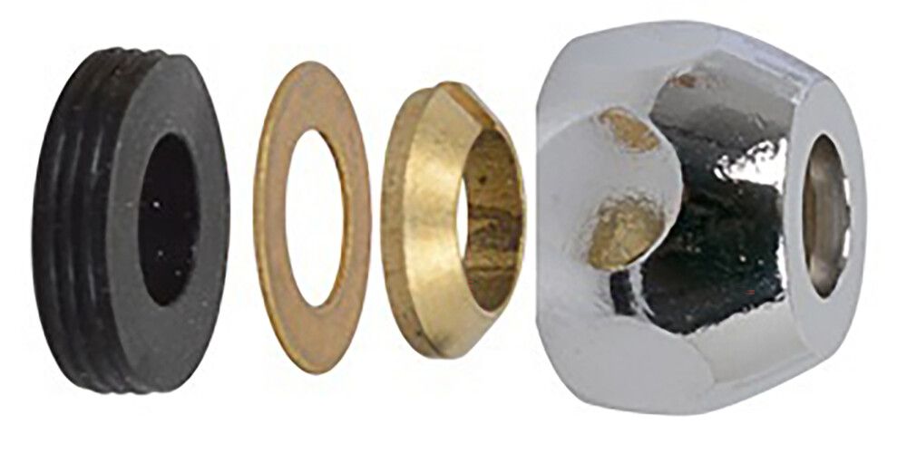 Puserrusliitin Kirchhoff 3/8" x 10 mm