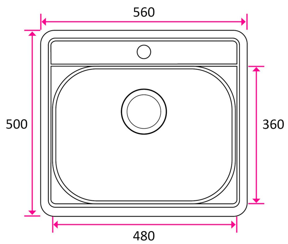 Keittiöallas Stala Standard-T48 RST 56 x 50 cm