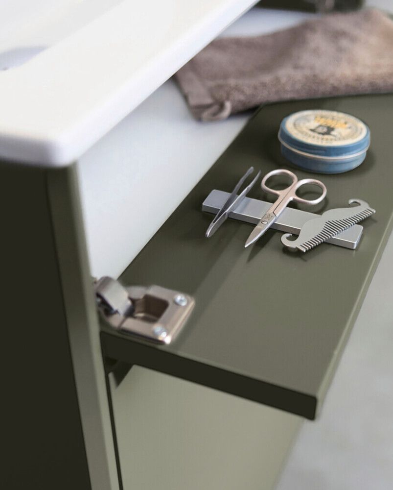 Allaskaappipaketti Gustavsberg Graphic vihreä 60 cm