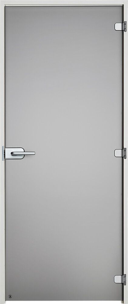 Lasiväliovi Vihtan Kuura Satiini Harmaa