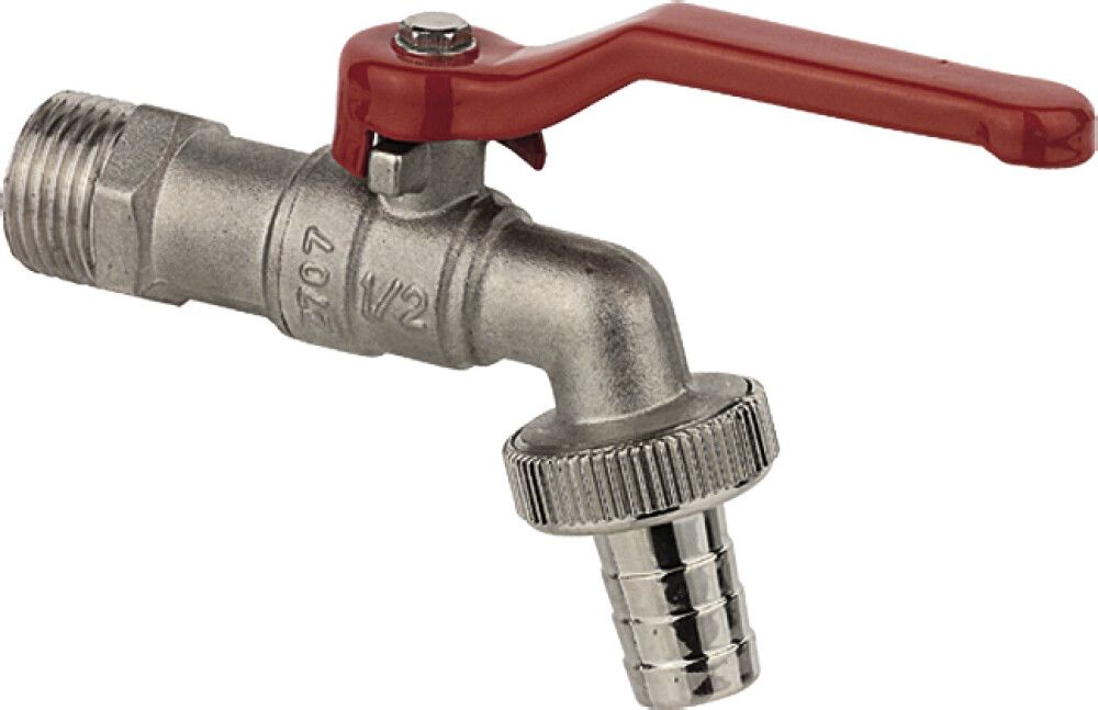 Pallolaskuhana 3/4" x 19 mm Mattakromi Muovikahva