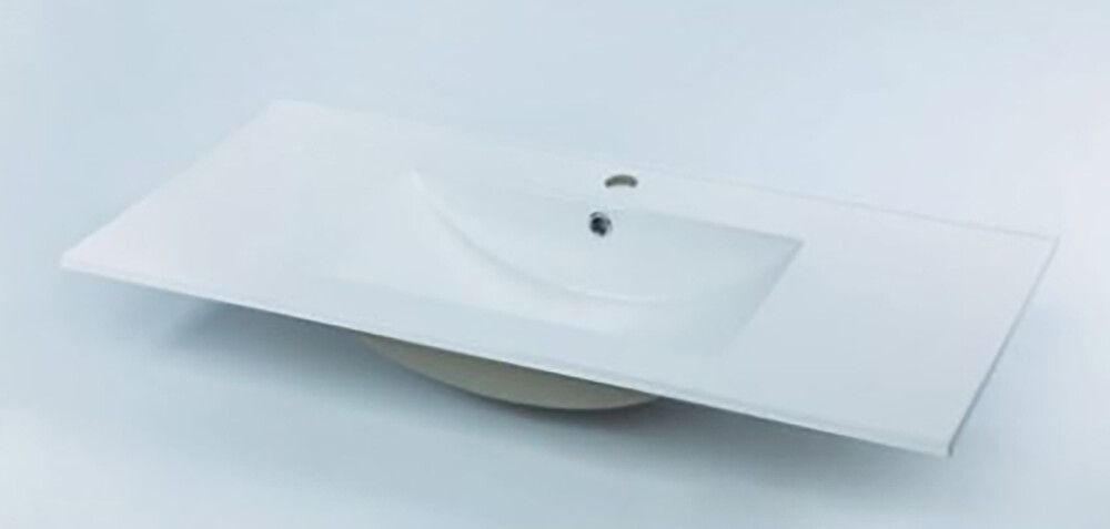 Kylpyhuonekaluste Ordonez Malaga kiiltävä valkoinen 100 cm