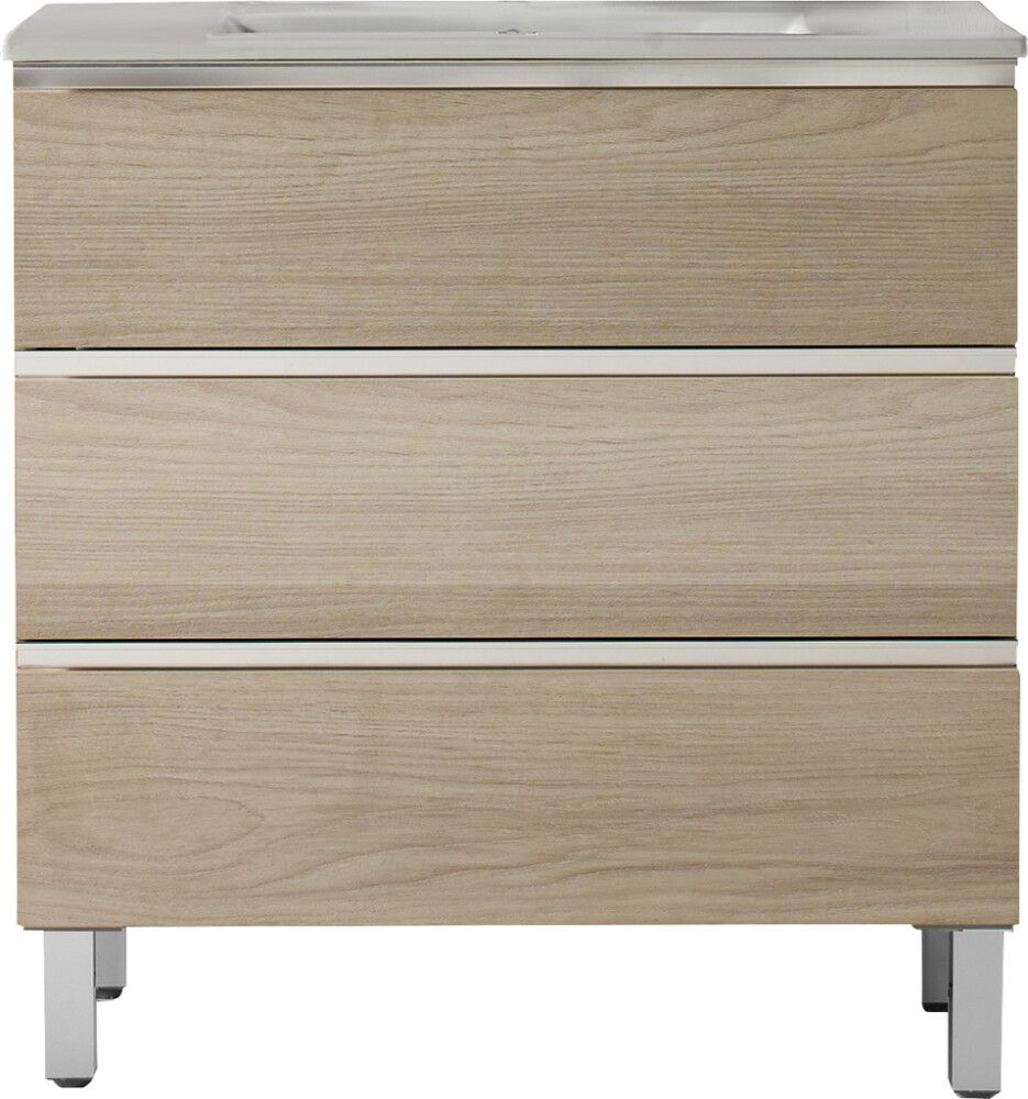 Kylpyhuonekaluste Ordonez Malaga tammi 80 cm