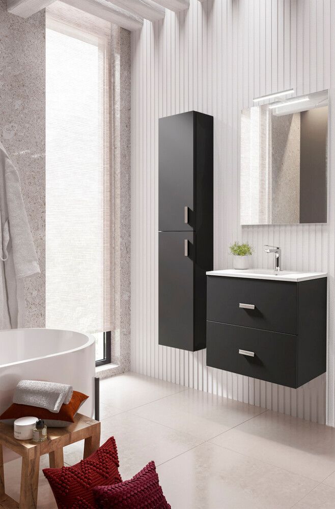 Allaskaappi Ordonez Star 50 cm musta