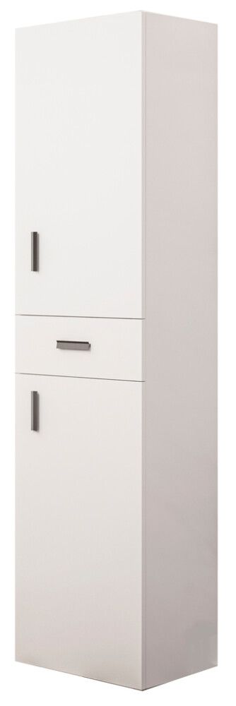 Korkeakaappi Star 187 cm mattavalkoinen