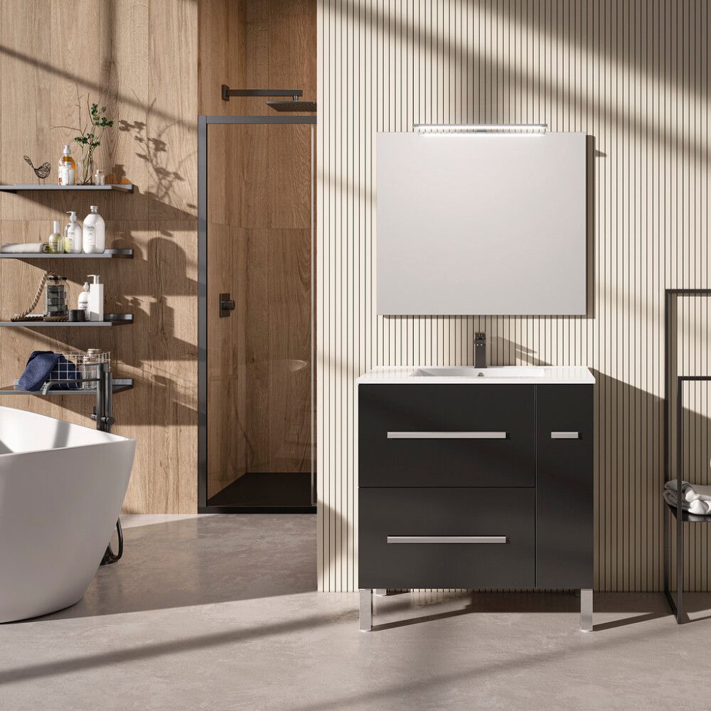 Kylpyhuonekaluste Ordoñez Element
Mattamusta 80 x 85 cm