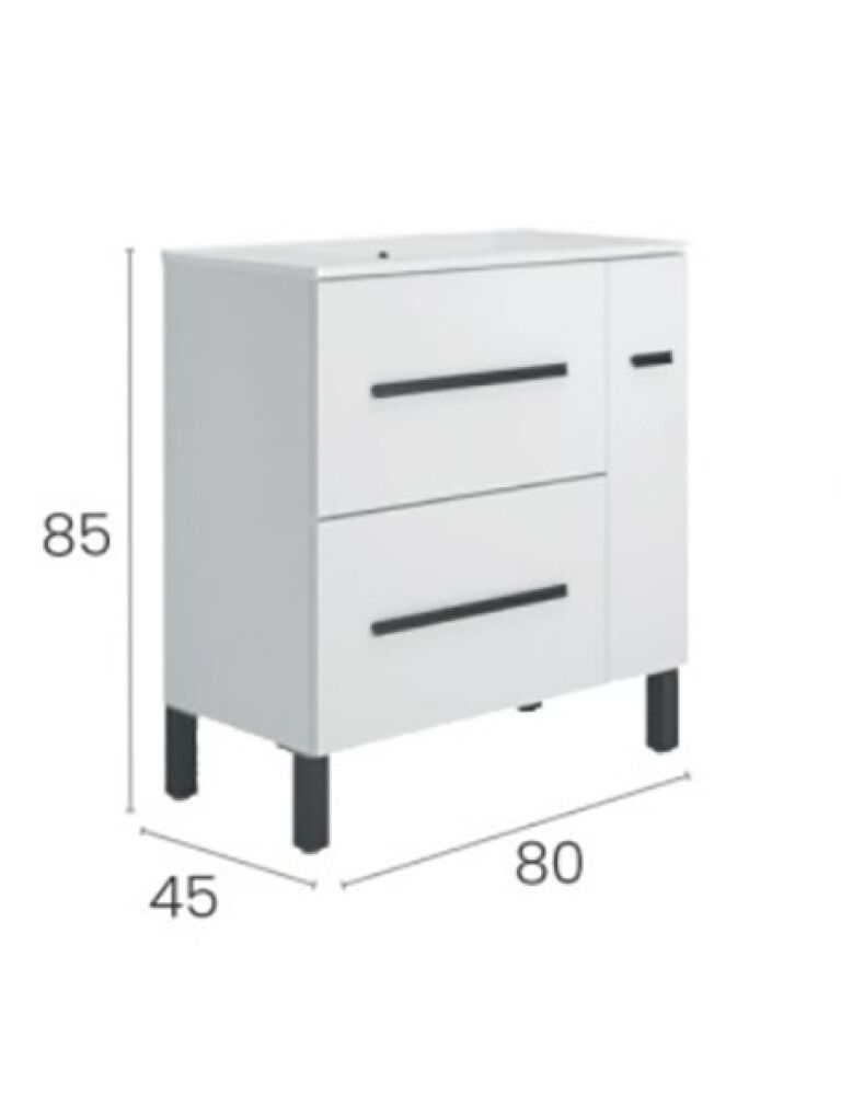 Kylpyhuonekaluste Ordoñez Element
Mattamusta 80 x 85 cm