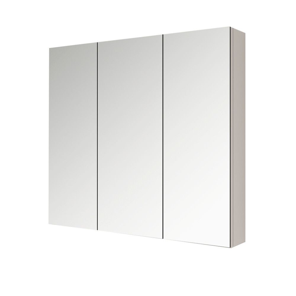 Peilikaappi Ordoñez Star Kiiltävä Valkoinen 80 x 72 cm