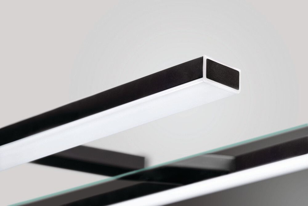 LED-valaisin Ordonez Esther 2 Musta 280 mm