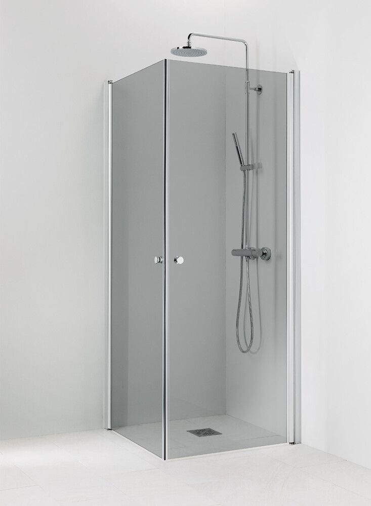 Kääntyvä suihkuseinä Vihtan Pisara 4 Harmaa