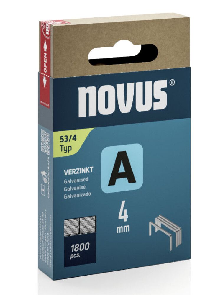 Sinkilä Novus A53/4 mm Galvanoitu 1800 kpl