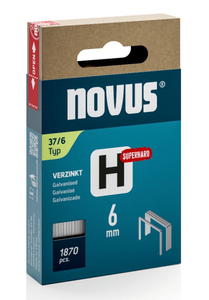 Sinkilä Novus H37/6 mm Superhard Galvanoitu 1870 kpl