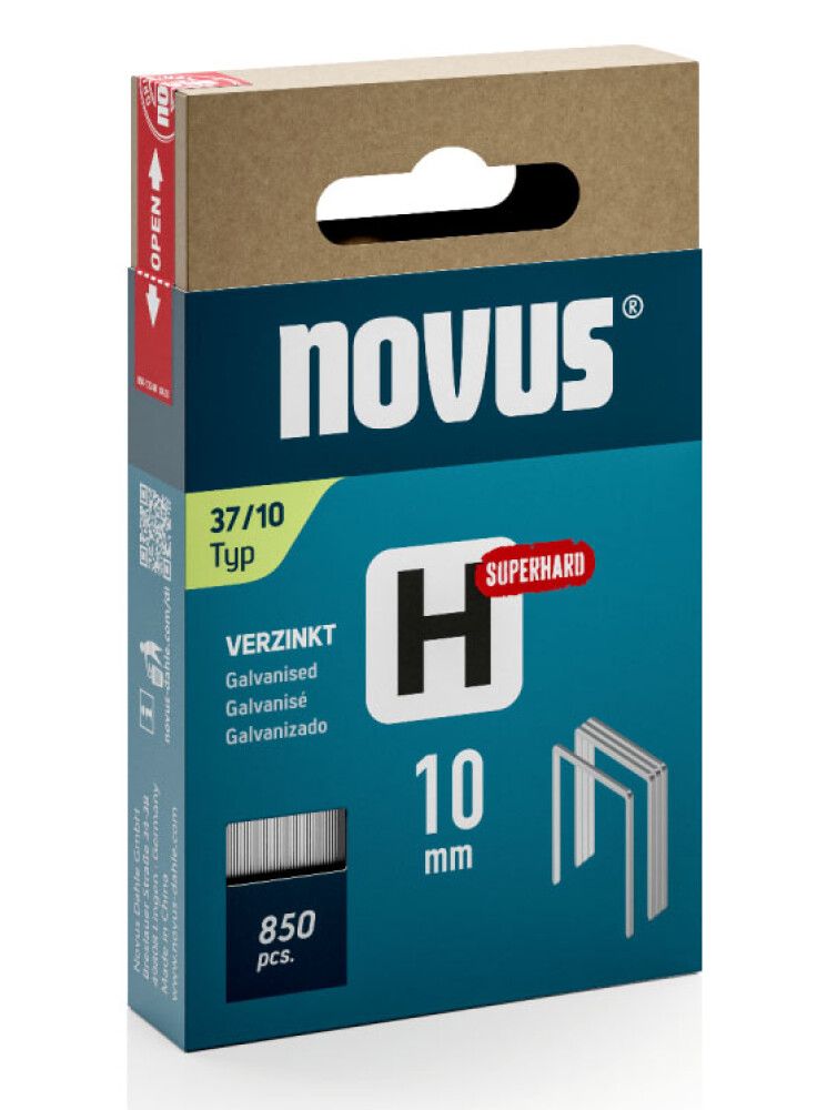 Sinkilä Novus H37/10 mm Superhard Galvanoitu 850 kpl