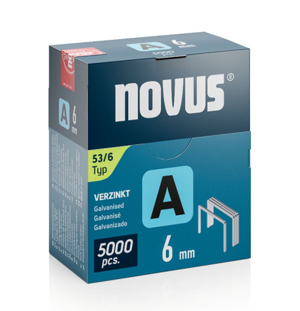 Sinkilä Novus A53/6 mm Galvanoitu 5000 kpl