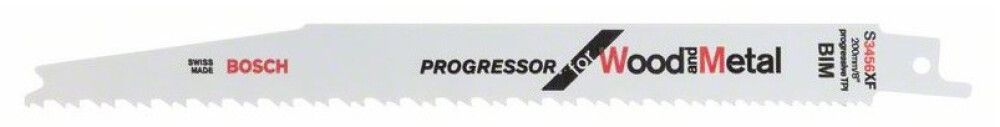 Puukkosahanterä Bosch S 3456 XF 200mm puu/metalli 2kpl